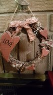 Heart wreath