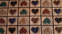 Hearts quilt pattern